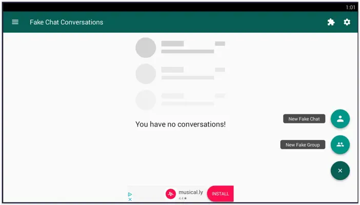 Fake Chat Conversations android App screenshot 4